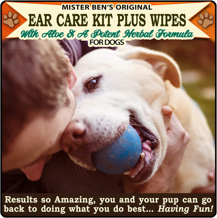 Original Dog Ear Cleaner Kit PLUS